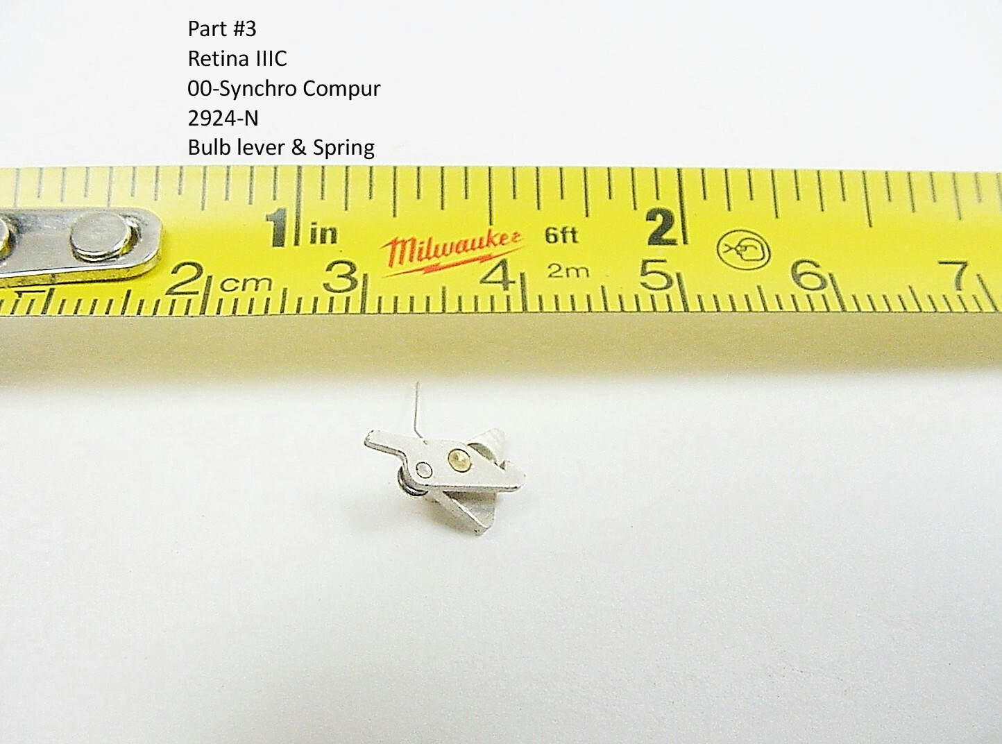 KODAK Retina IIIC shutter parts #1 or #3 | U Pick | Pls Read | New | $9ea |