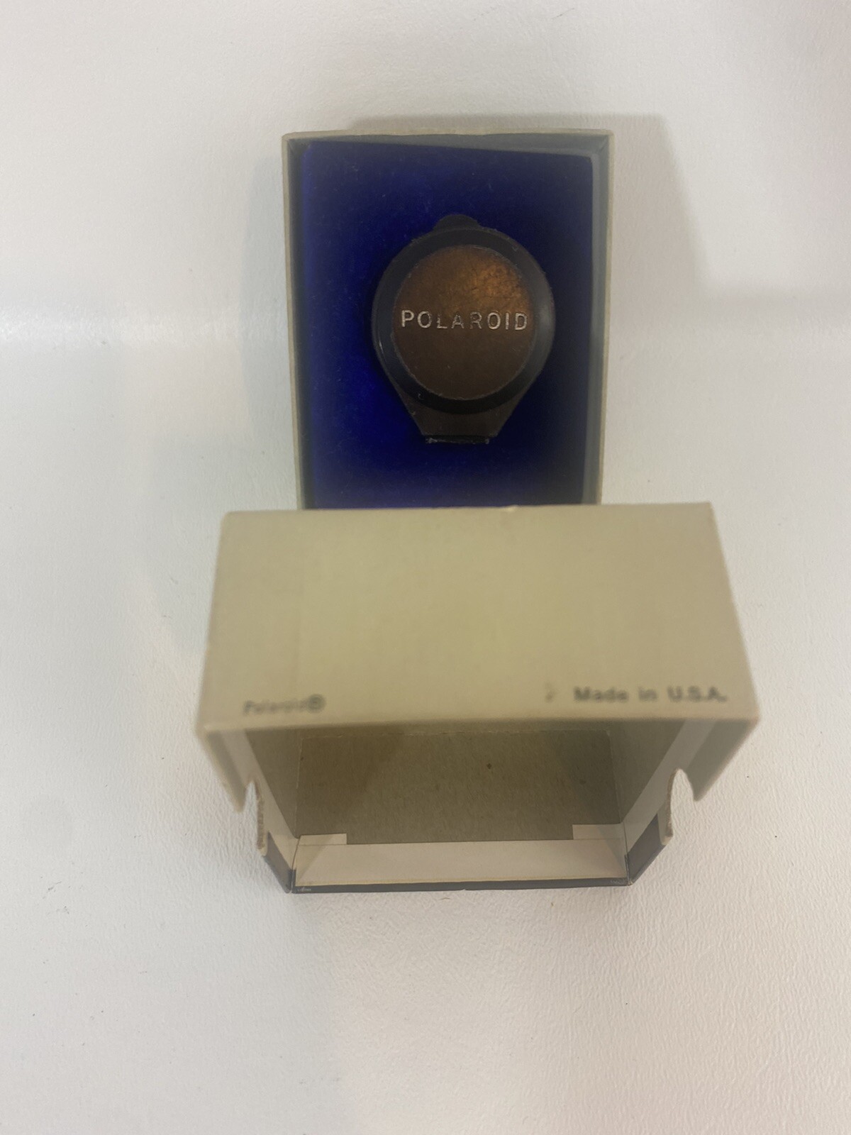 Polaroid Model 128 Development Timer with Snap Case Holder & Box TESTED Works