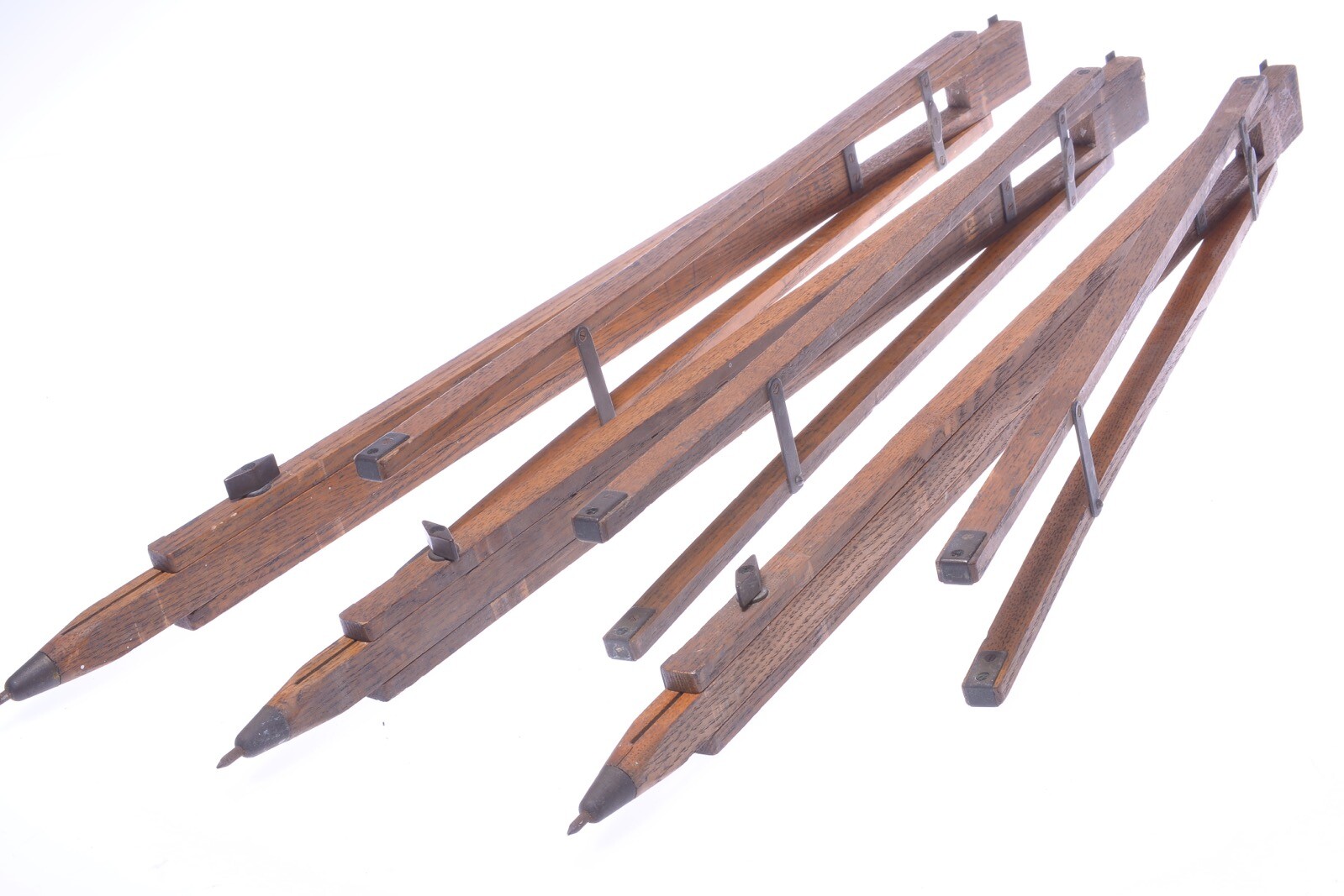 ✅ ANTIQUE WOOD TRIPOD 1.44M, 56.7″ THORNTON? ROSS? LANCASTER? FIELD CAMERAS