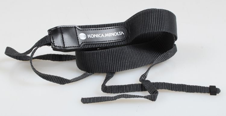 MINOLTA STRAP, GREY, VINTAGE, NEW OLD STOCK
