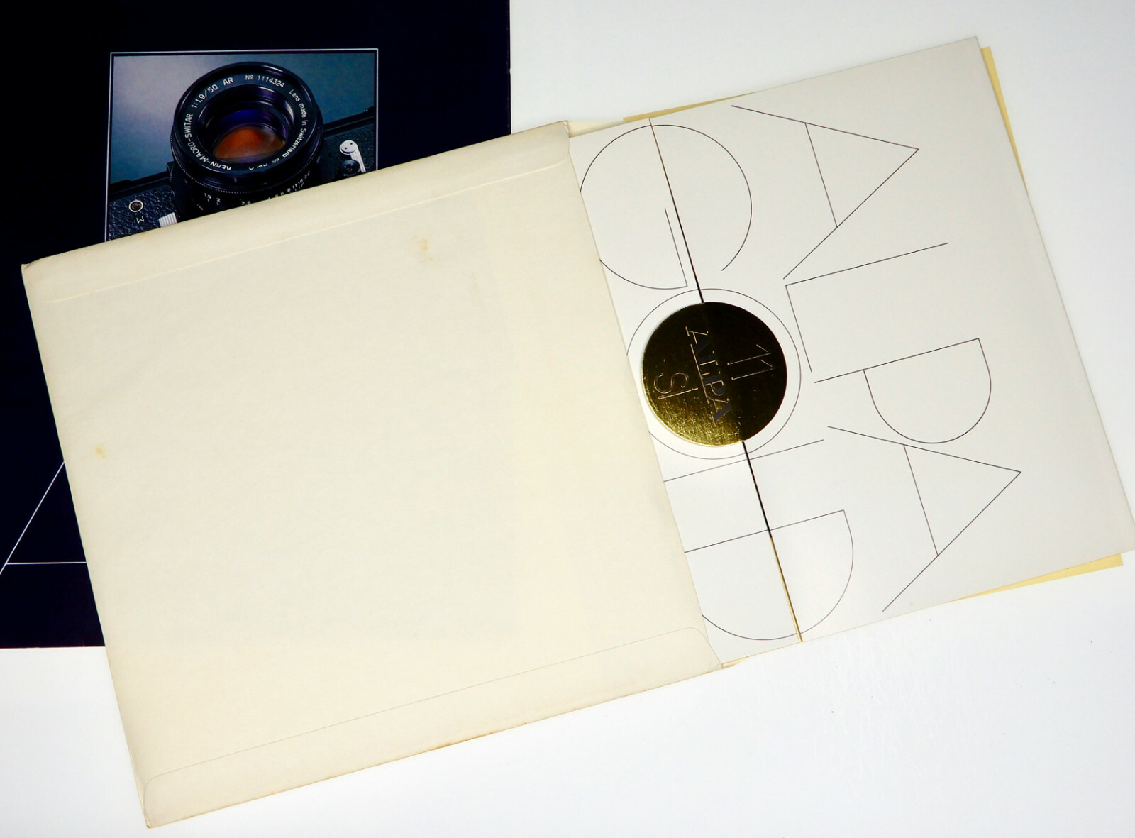 Alpa Gold 11SI Certificate & Brochure ……….. MINT