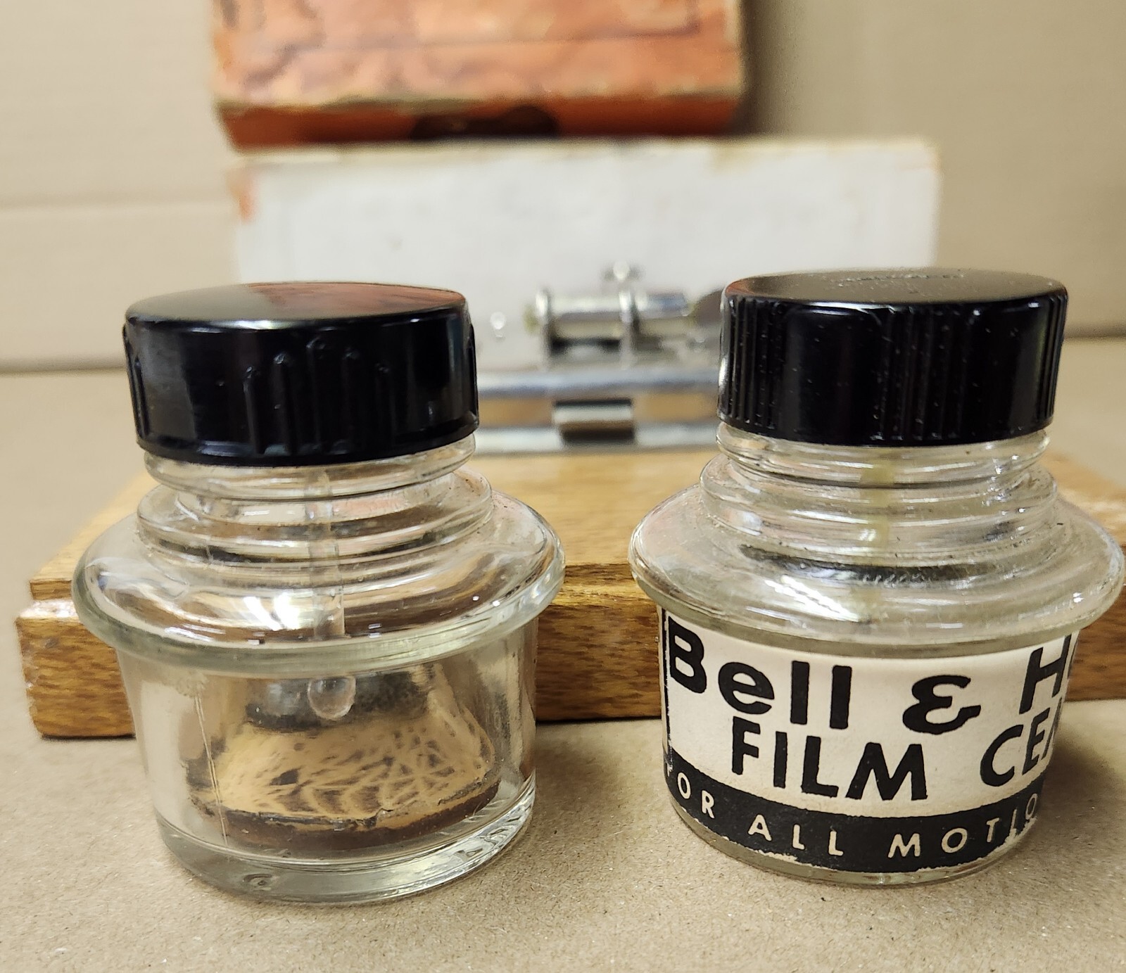 CRAIG Movie Supply Company 8-16 MM Junior Splicer Vintage Glass Kit Film