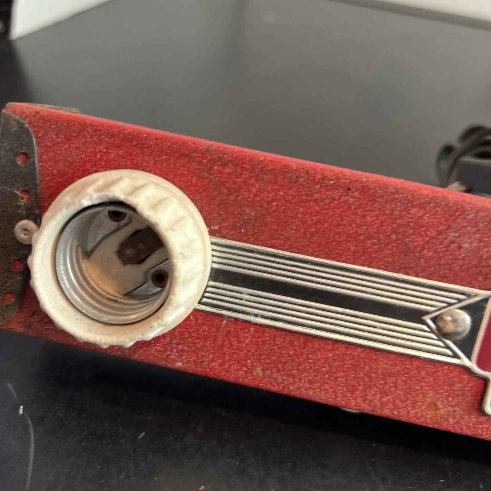 VINTAGE ACME LITE MOV-E-LITE 2-bulb Works