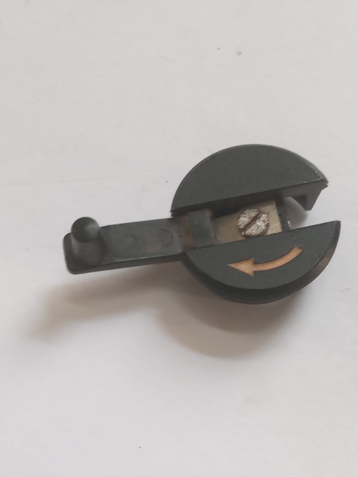Rollei XF 35 Black Rangefinder Rewind Knob W Holding Screw Original Used Part