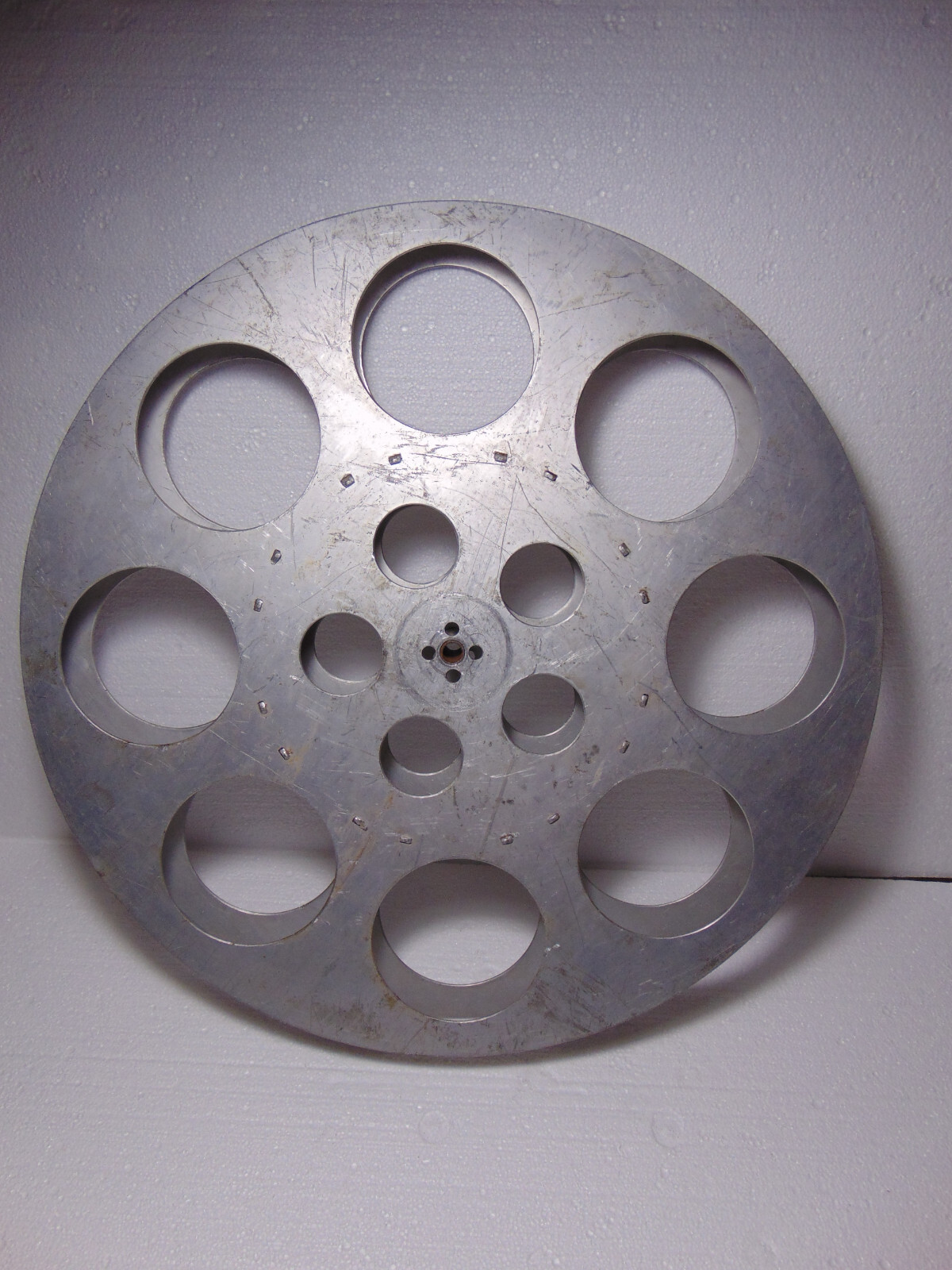 Empty 35mm Film Reel Aluminum Metal 17″ Movie Take Up 42cm vintage spool 35 mm