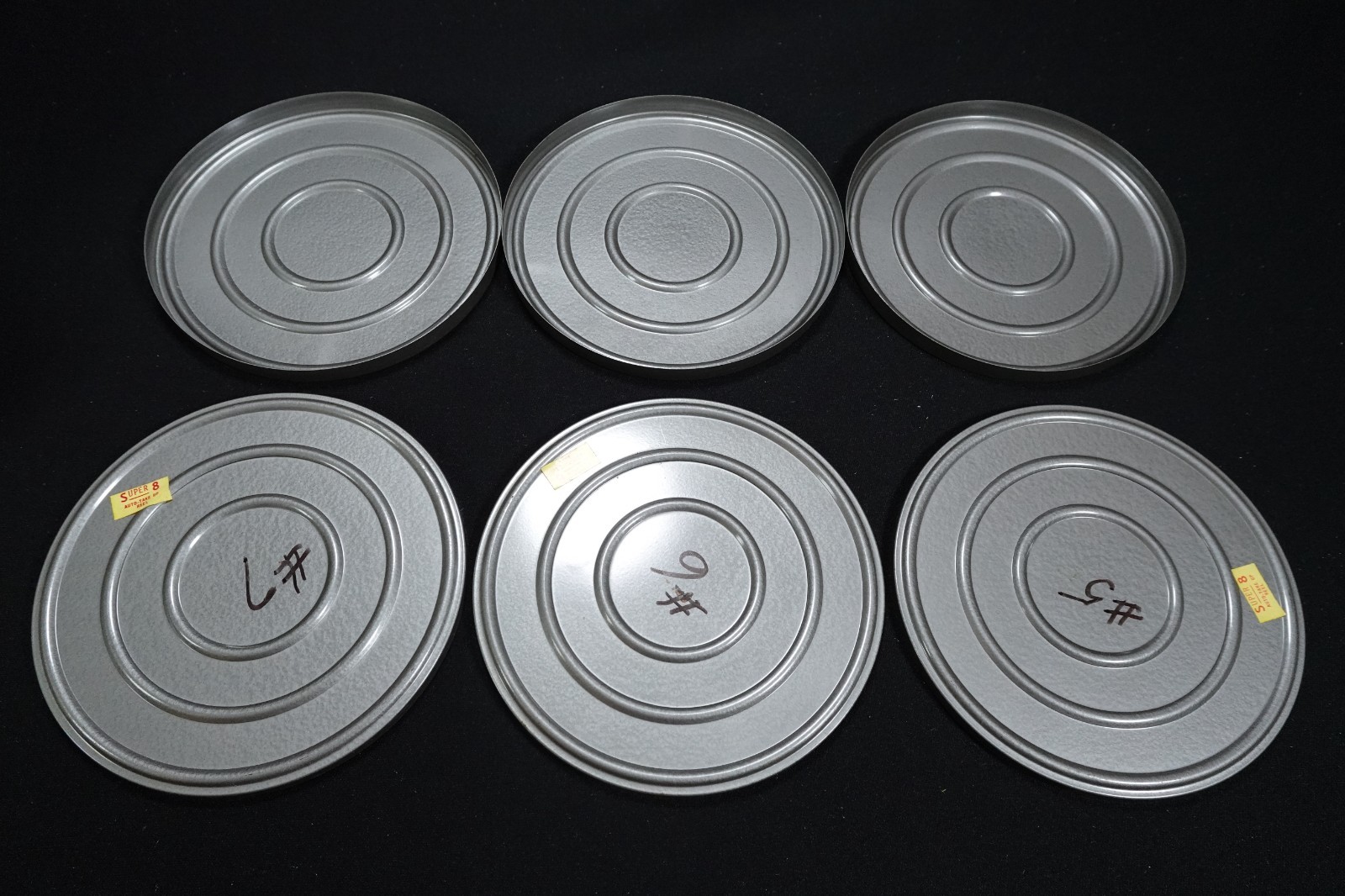 1960 Logan De Luxe Movie Reel Chest 11 – 8MM Cans/ EmptyContainers Only No Reels