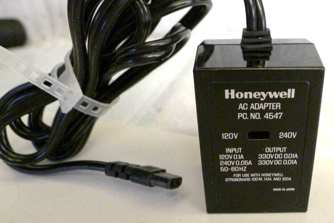Honeywell AC Adapter # 4547 for Strobonars 100M 110A 120A – Vintage