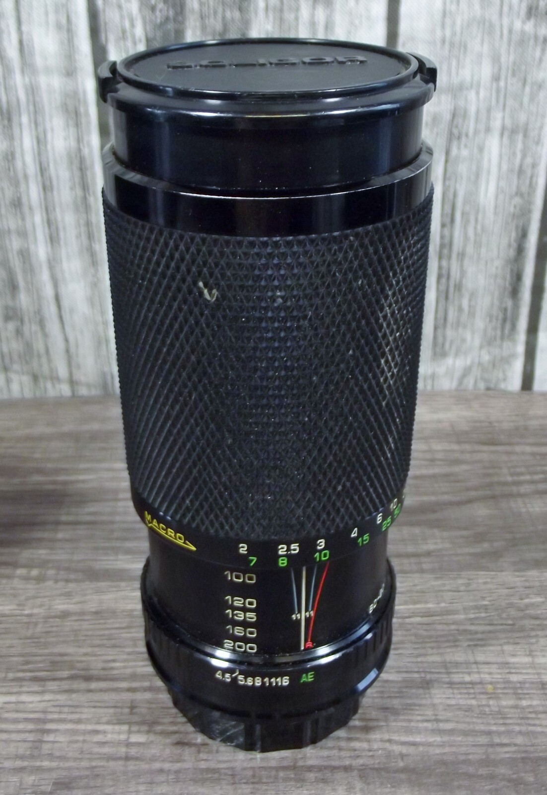 Soligar Zoom Macro 80-200mm 1:4.5 Camera Lens K/AR Mount (Konica) Vintage w/Case