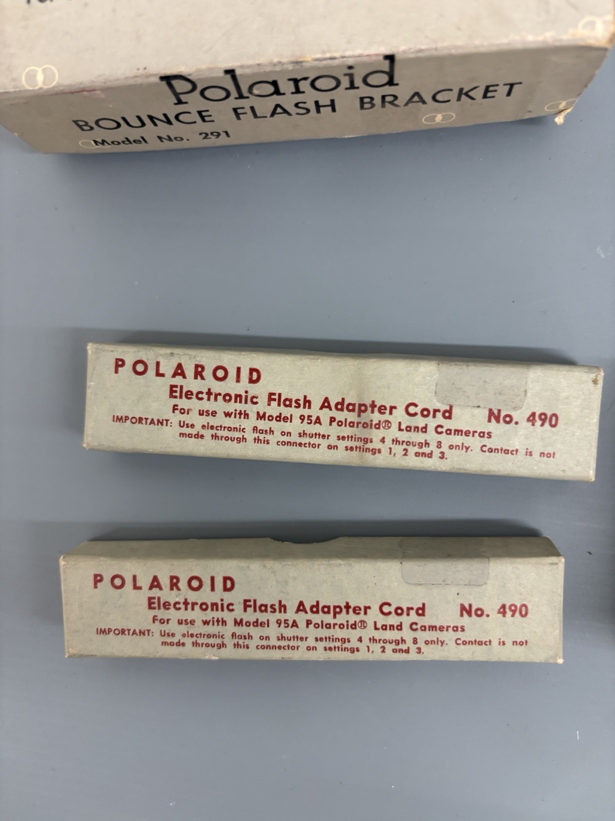Vintage Lot of Polaroid Camera Accessories-2 Rolls Of Film-Meters-Filters & More