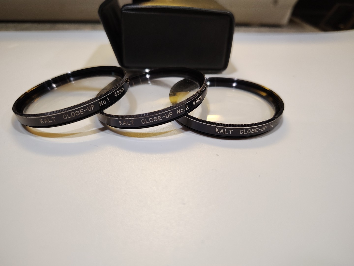 KALT CLOSE UP No. 1, 2, 4 Set of Three (3) 52mm Lens Japan VINTAGE with Case