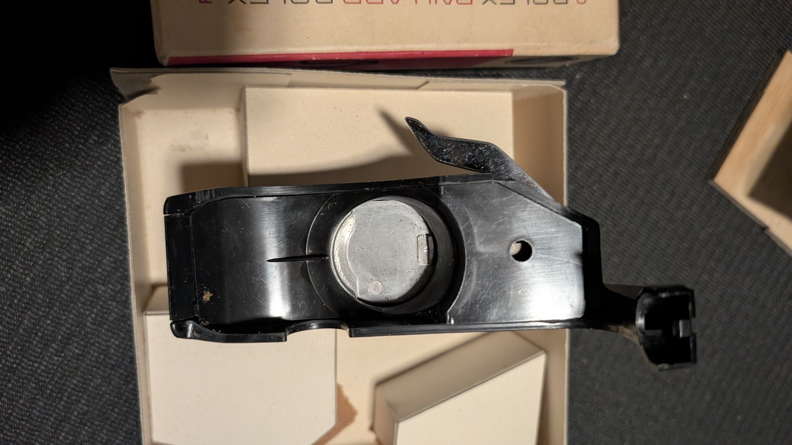 Vintage Bolex reporter hand grip for H16 And H8 Cameras, made in Switzerland