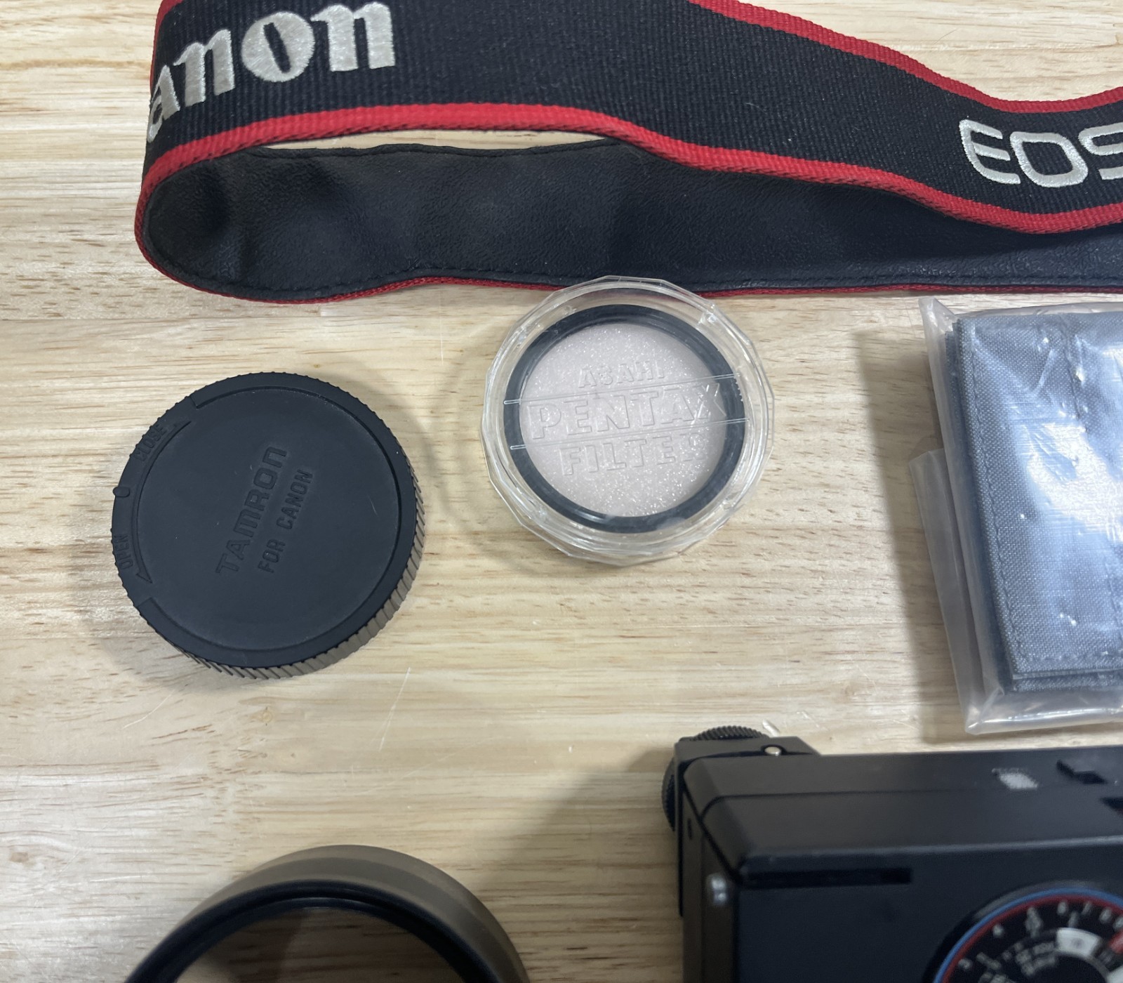 Vintage Camera Accessory & Parts Lot – Vivitar – Canon – Filters – Cleaning Kit