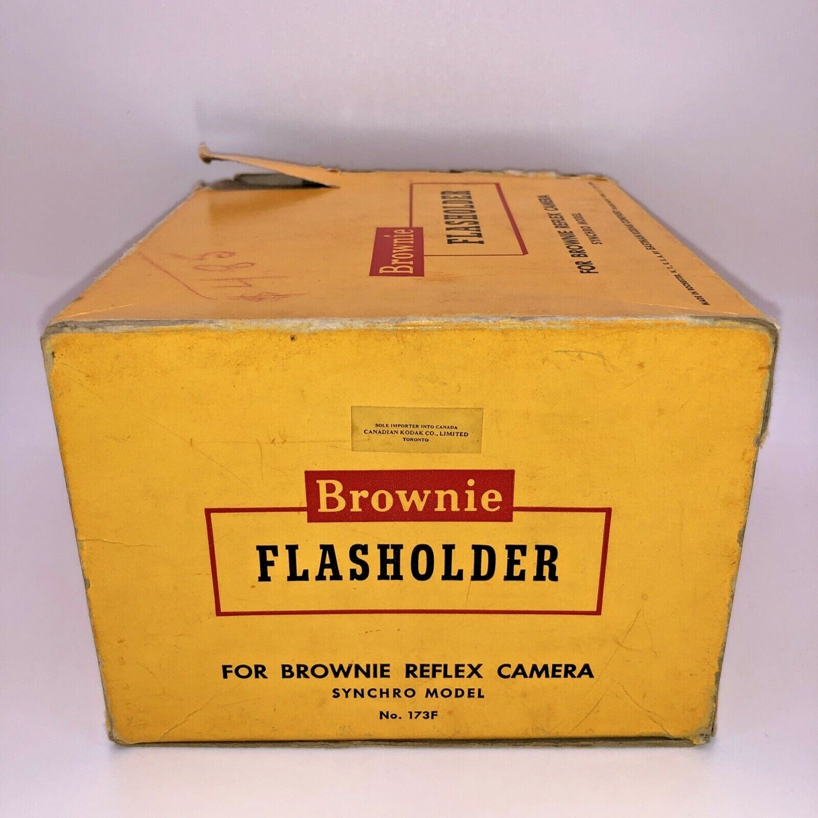 Vintage Brownie Flasholder for Brownie Reflex Synchro Model Camera in Box