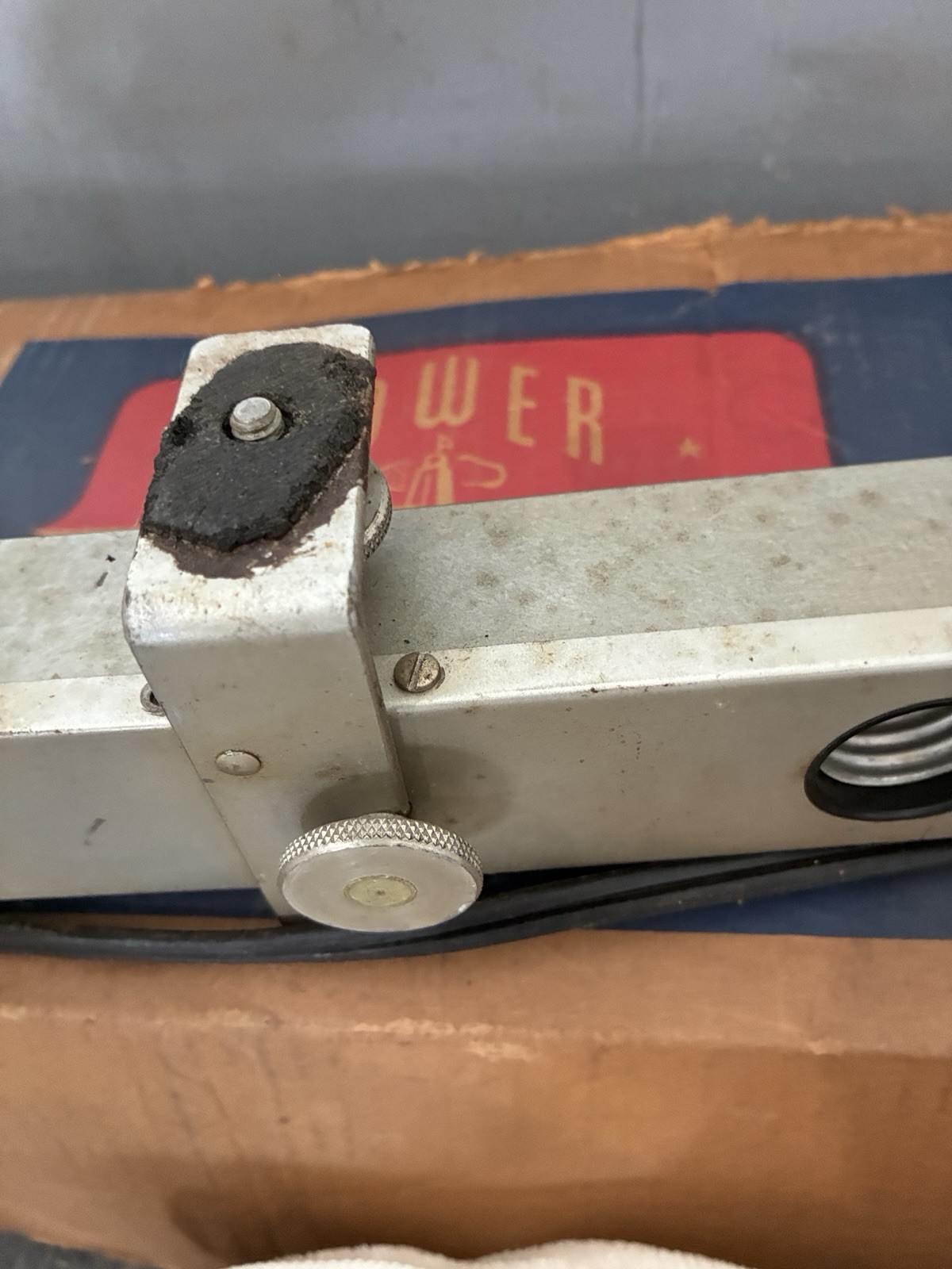 VTG Antique Retro LIGHT BAR for Still MOVIE Camera Hand Tripod & POWERLIGHT Jr