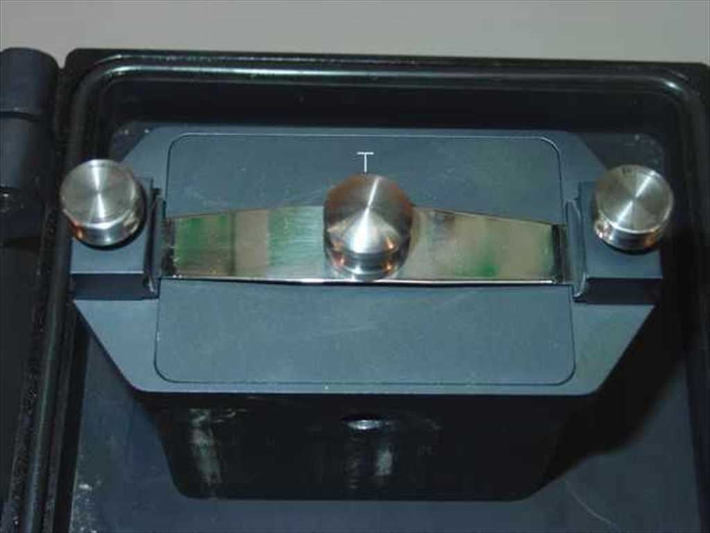 McPherson GCA Film Head Assembly with Mechanical Counter Optical Instrument