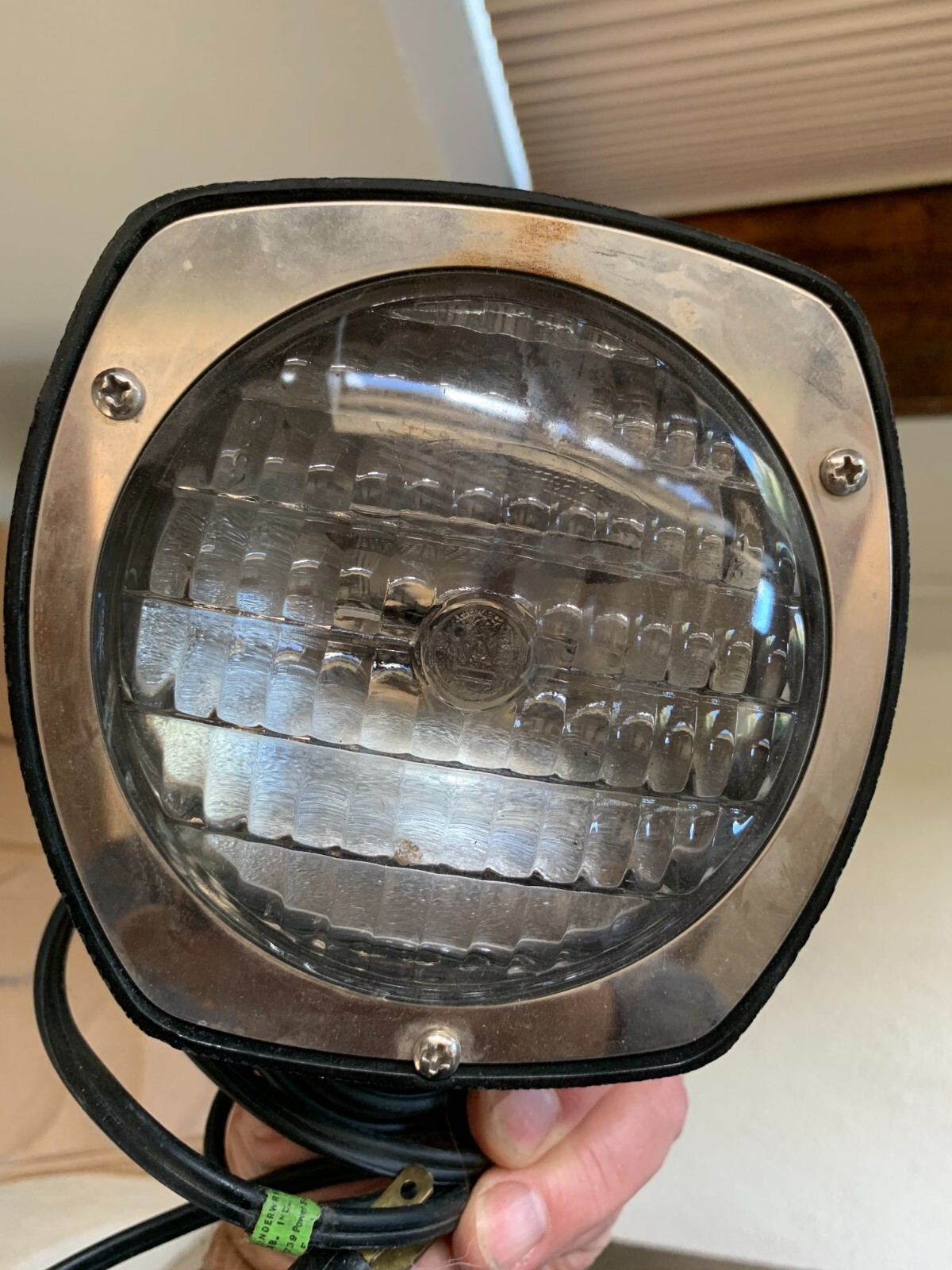 Vintage 650W Penncrest Top Mount Super 8 Movie Camera Light Tested USA