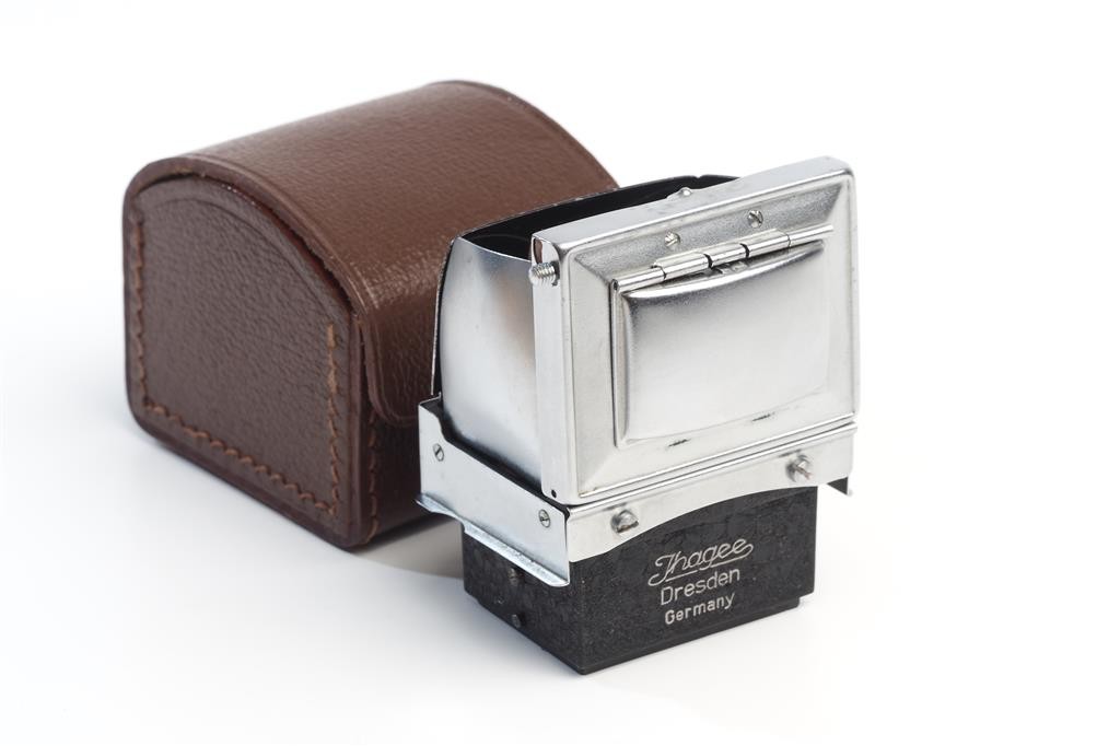 Ihagee Exakta Varex Waist Level Finder Light Shaft In Case