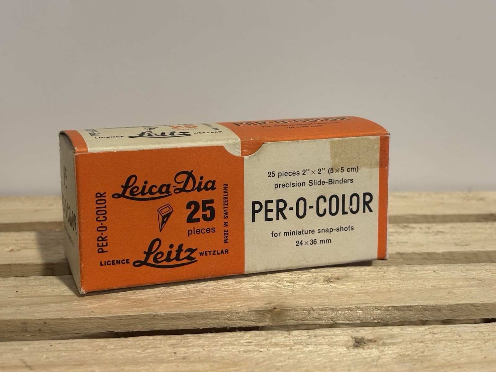 Vintage Leica-Dia Precision Slide Blinders Mini Snap Shots 24 X 36