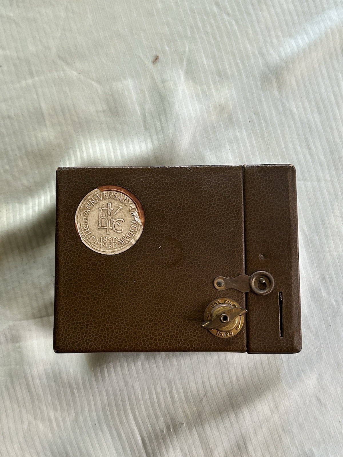 Eastman Kodak Vintage Film Holder Leatherette Cover 1880-1930 Anniversary