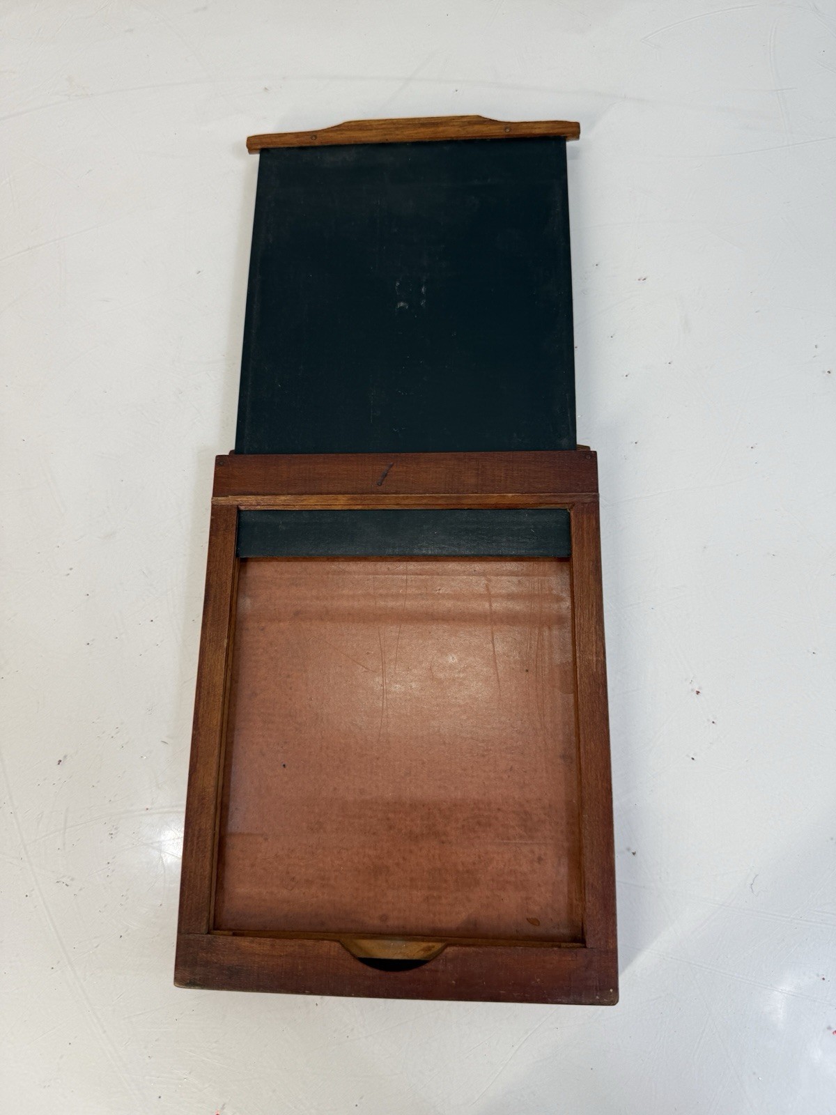Antique Wooden Double Dark Slide Film Holder 4×5 Vintage Large Format