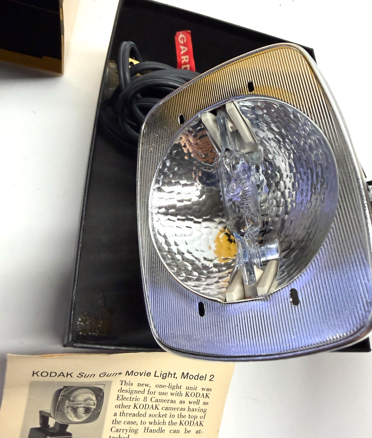 Vintage NOS KODAK Sun Gun Movie Light-Model 2