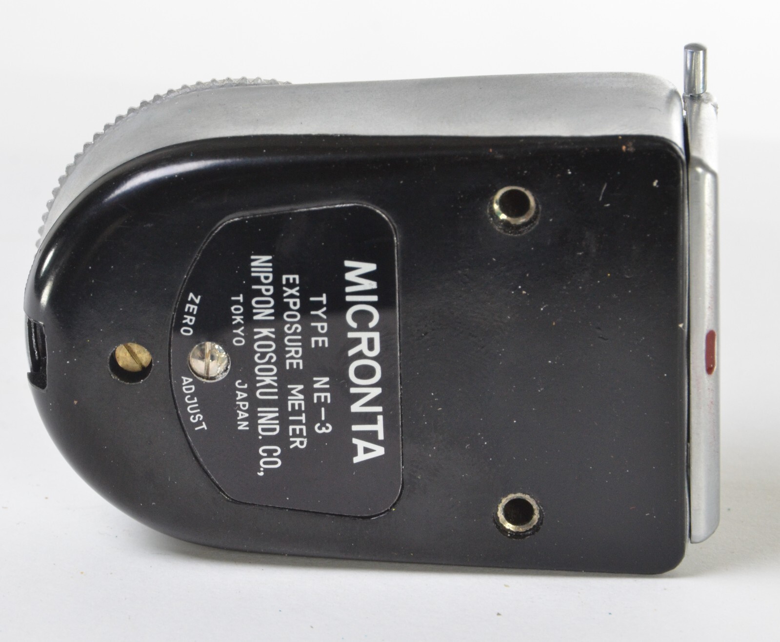 Vintage 1950s Micronta Exposure Light Meter w/leather case made in Japan, w/docs