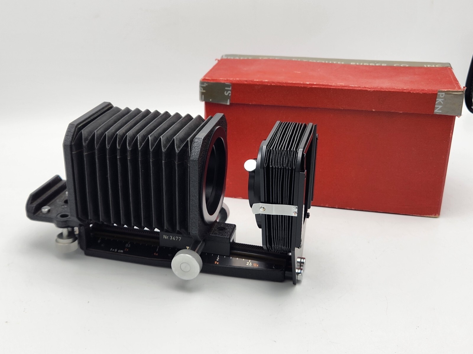 Leica Leitz Wetzlar Visoflex Macro Bellows Unit 13.5cm w/ Box 32mm Screw Mount