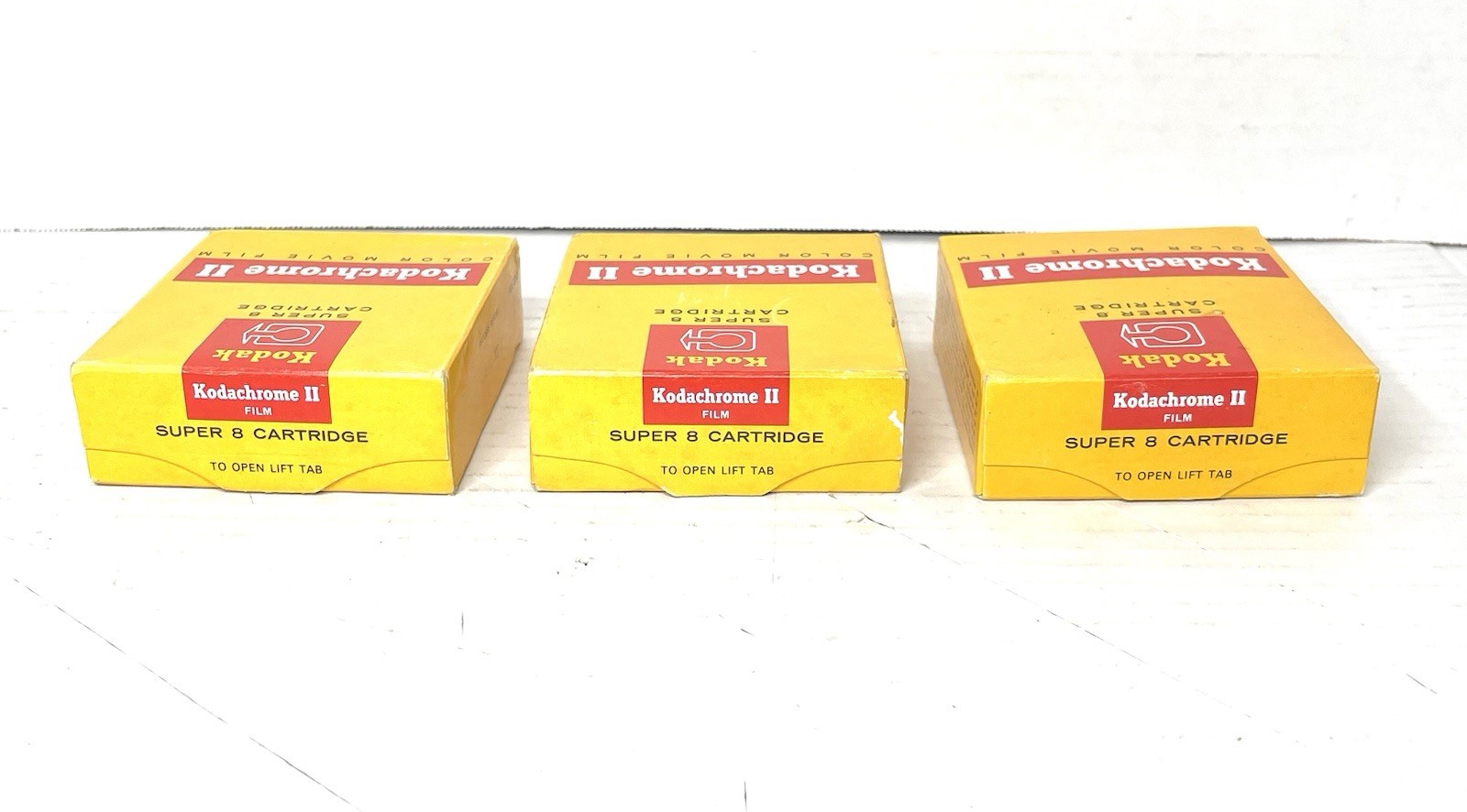VINTAGE 5 LOT EXPIRED SEALED KODACHROME II MOVIE FILM 50ft 1972, 100ft 1965-66