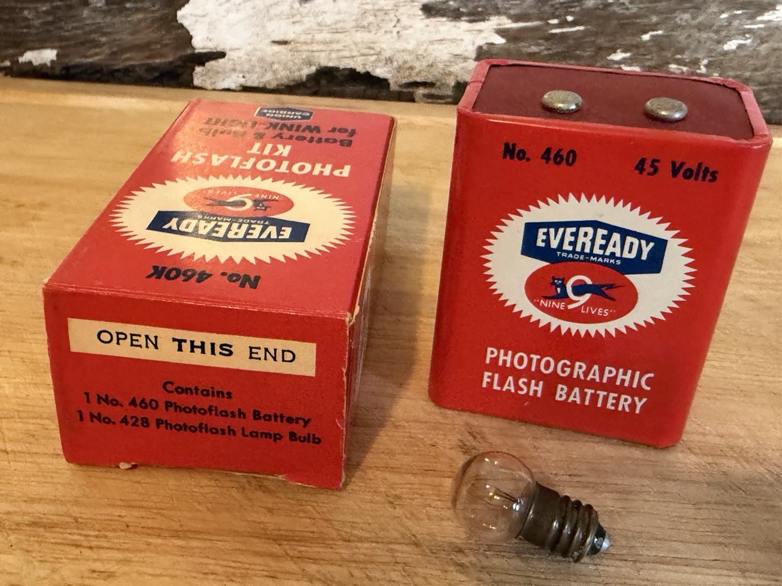 1960’S Eveready Battery And Bulb Photoflash Kit #460K In Original Box VT
