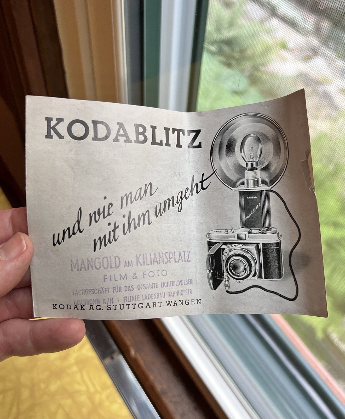 Kodak Kodablitz Flash Unit in Original Box *for film camera