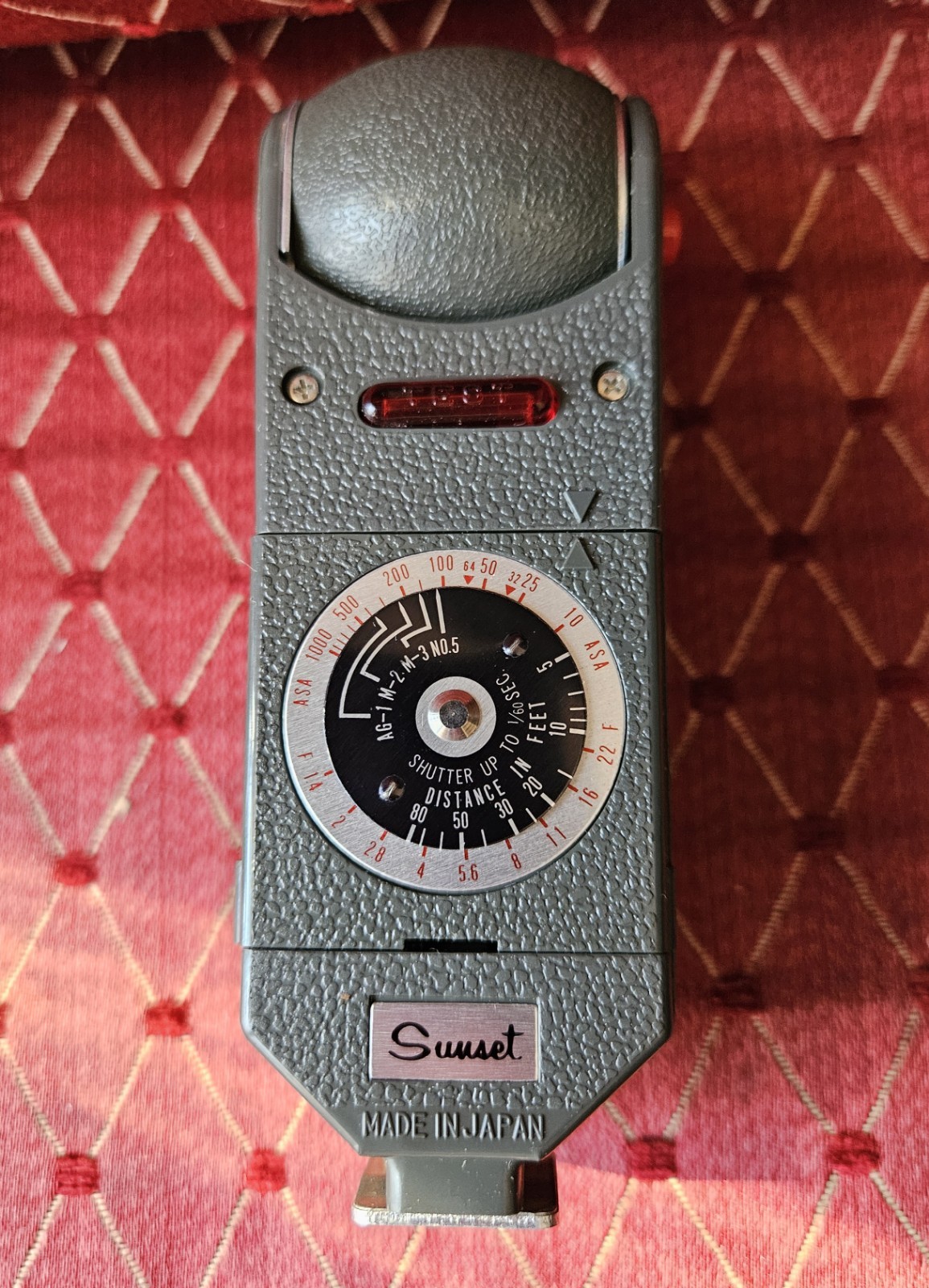 Sunset BC Bounce Fanflash Model 1000 Vintage Collectible Photography Light
