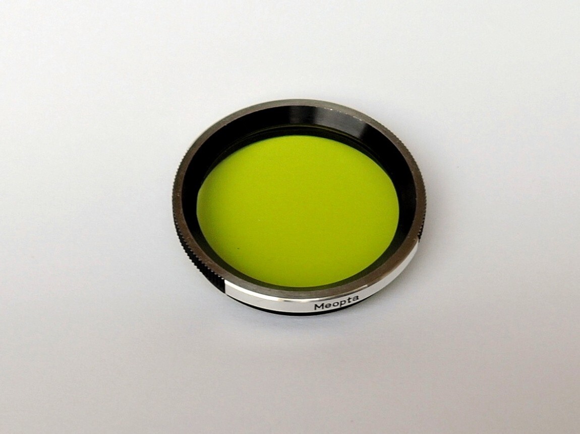 Flexaret MEOPTA GGR1 B36 Color Filter Czechoslovakia Genuine Accessories Bayonet