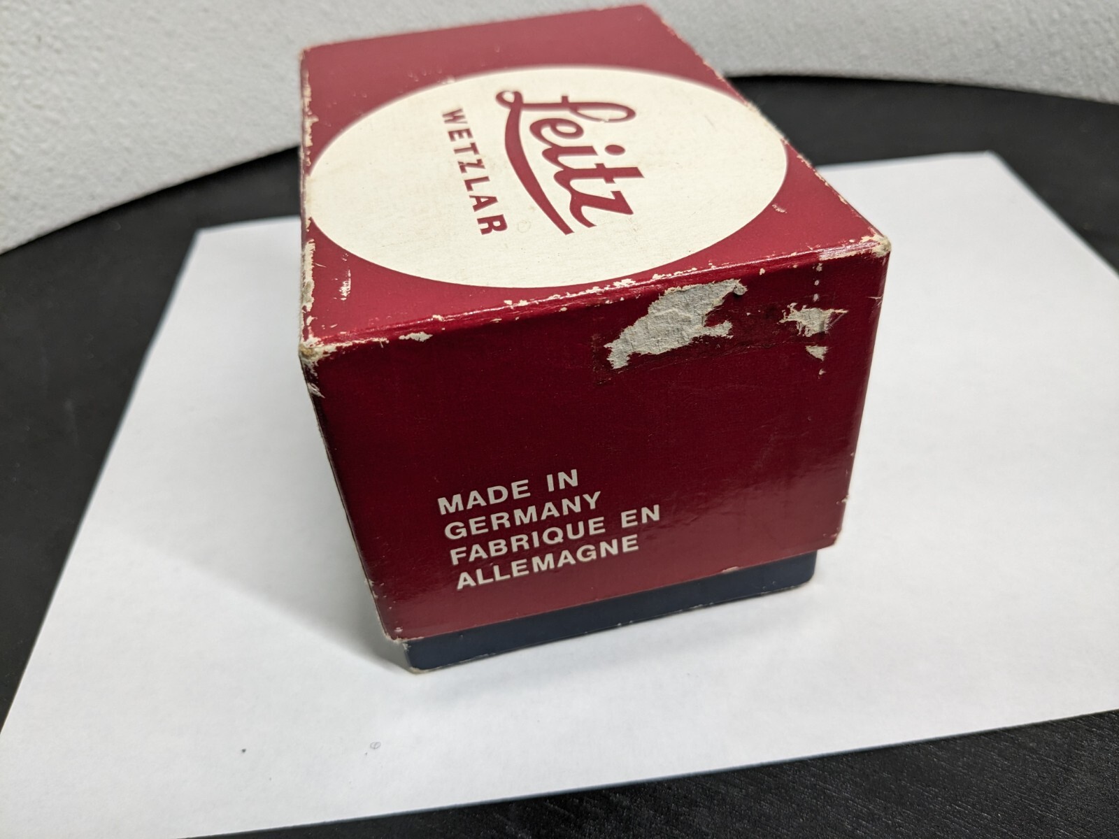 LEICA LEITZ 28MM F2.8 M BOX ELMARIT 28MM F2.8 ELMARIT-R BOX ONLY