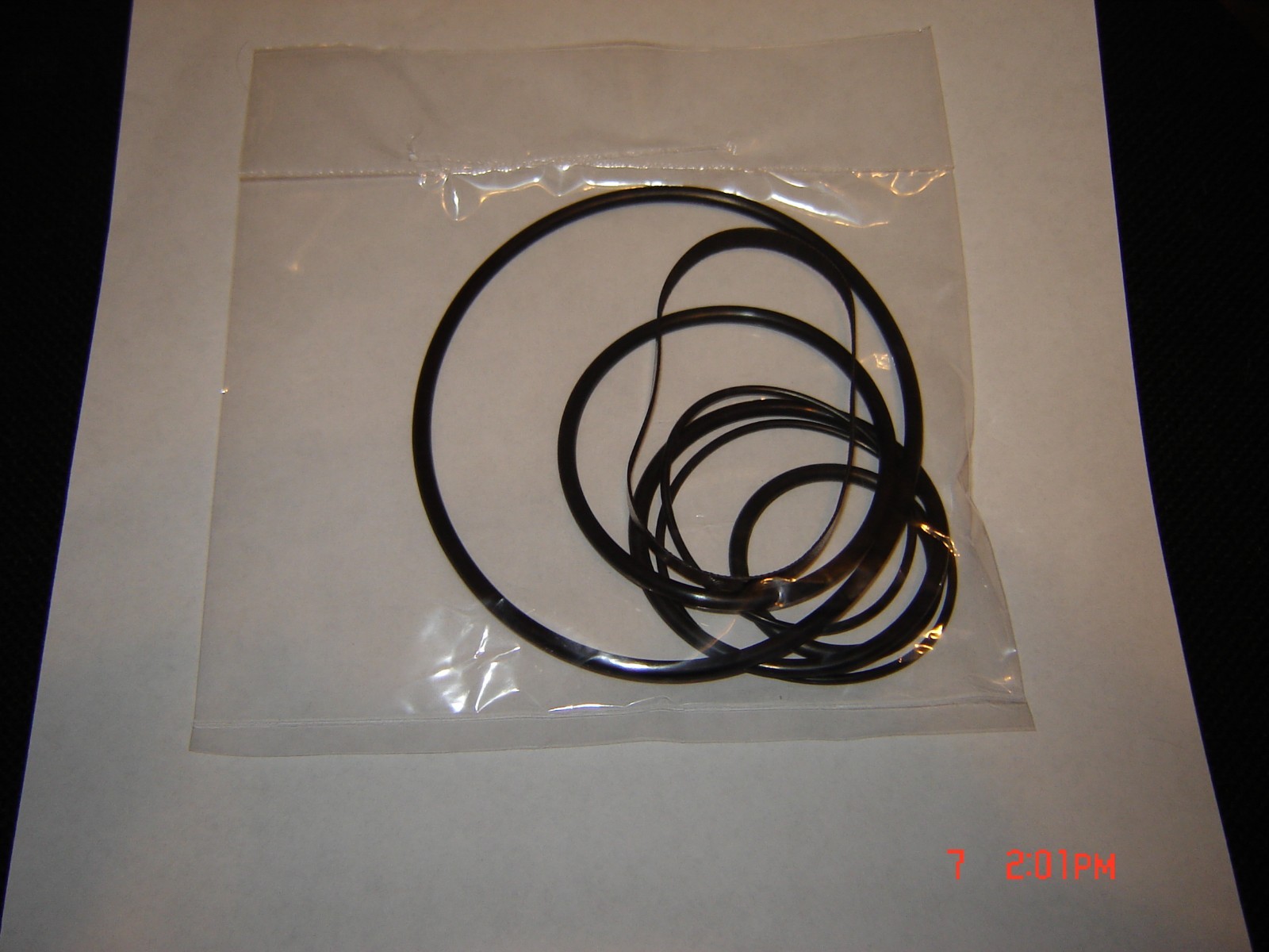 Super 8,EMDEKO EM-9000 Projector Belts,& Instructions 7 Belt Set,