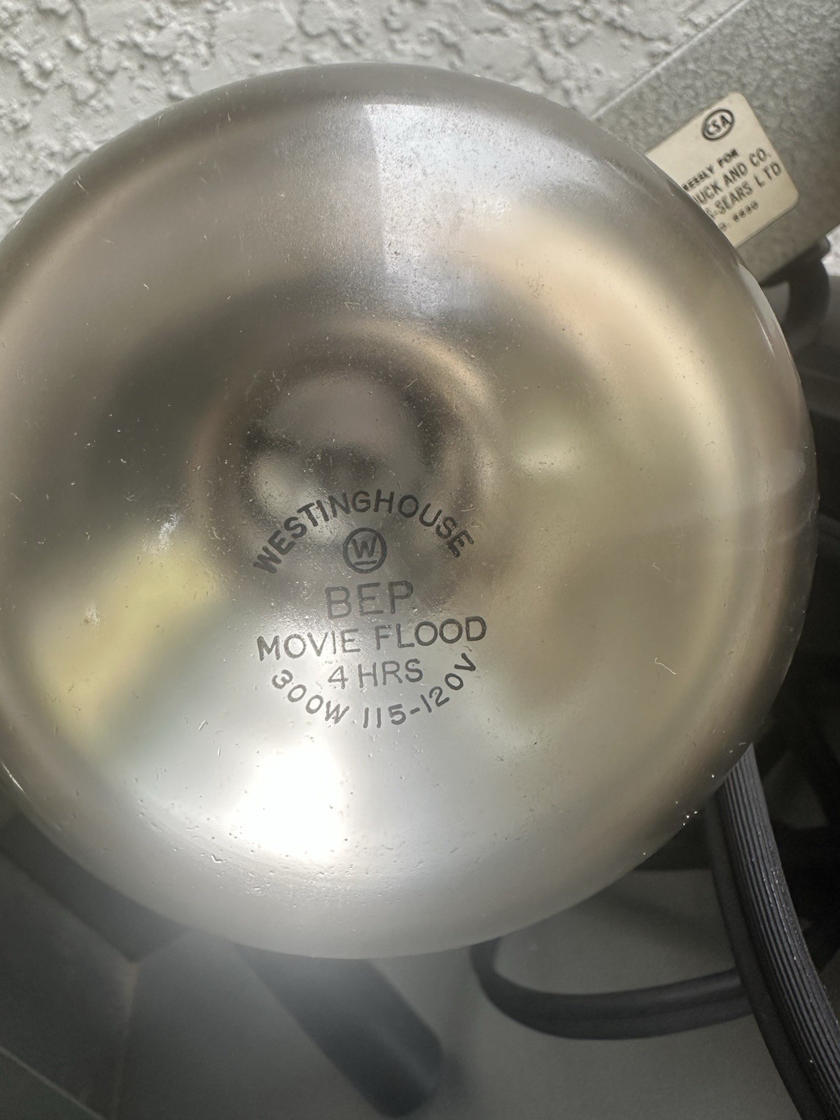 Vintage Sears Photo Lighting bar