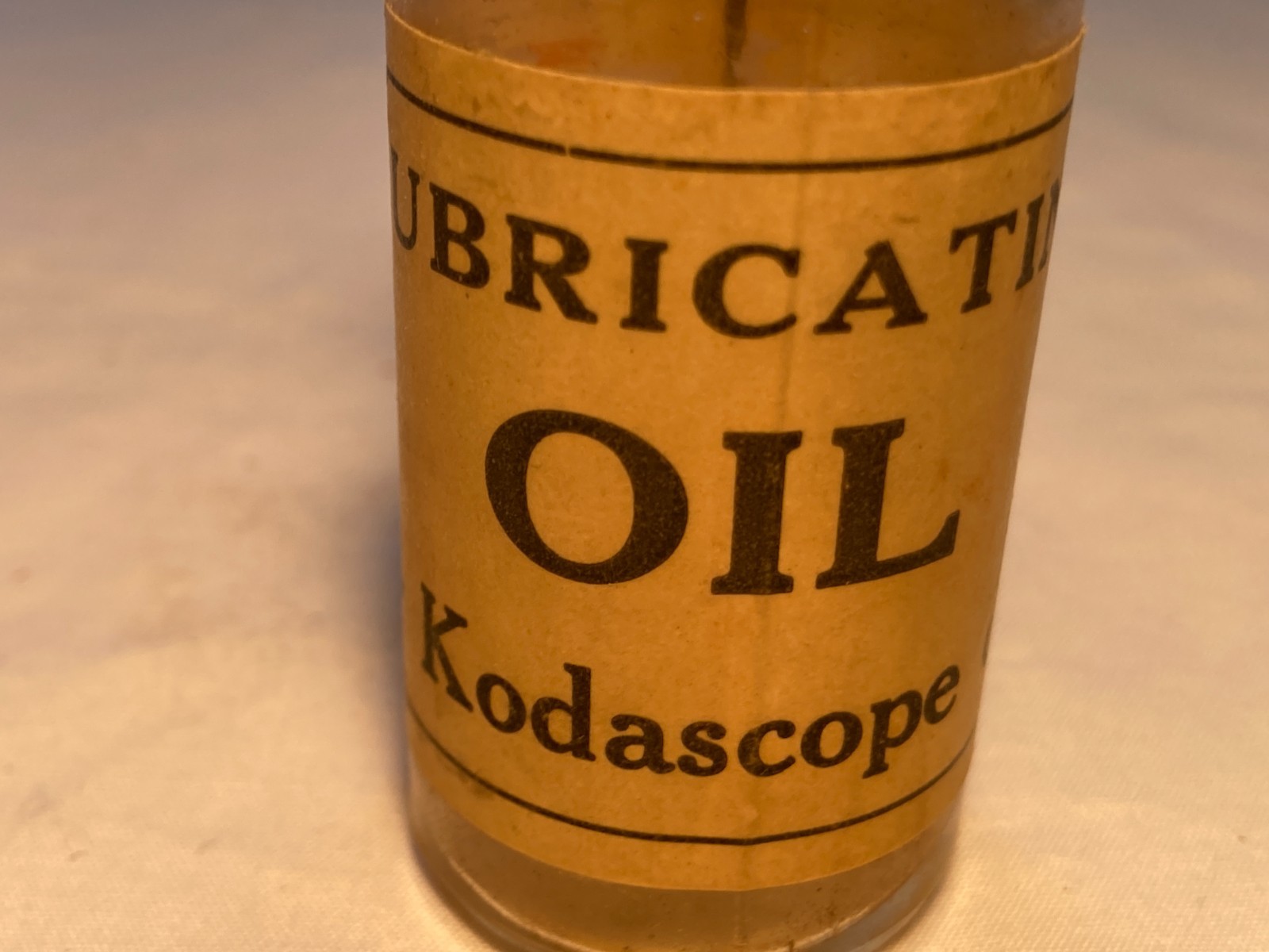 c1900-15 Lubricating Oil for Kodascope only Eastman Kodak Company Rochester, NY