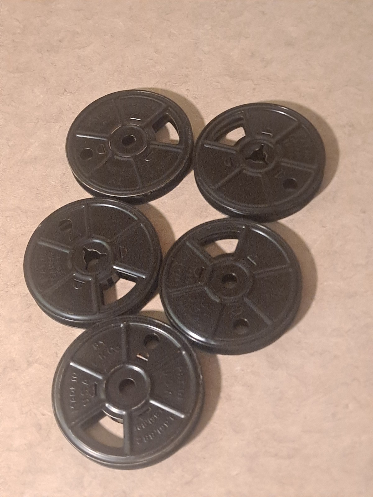 Kodak 8mm Metal 3” Film Reels, (LOT OF 5)