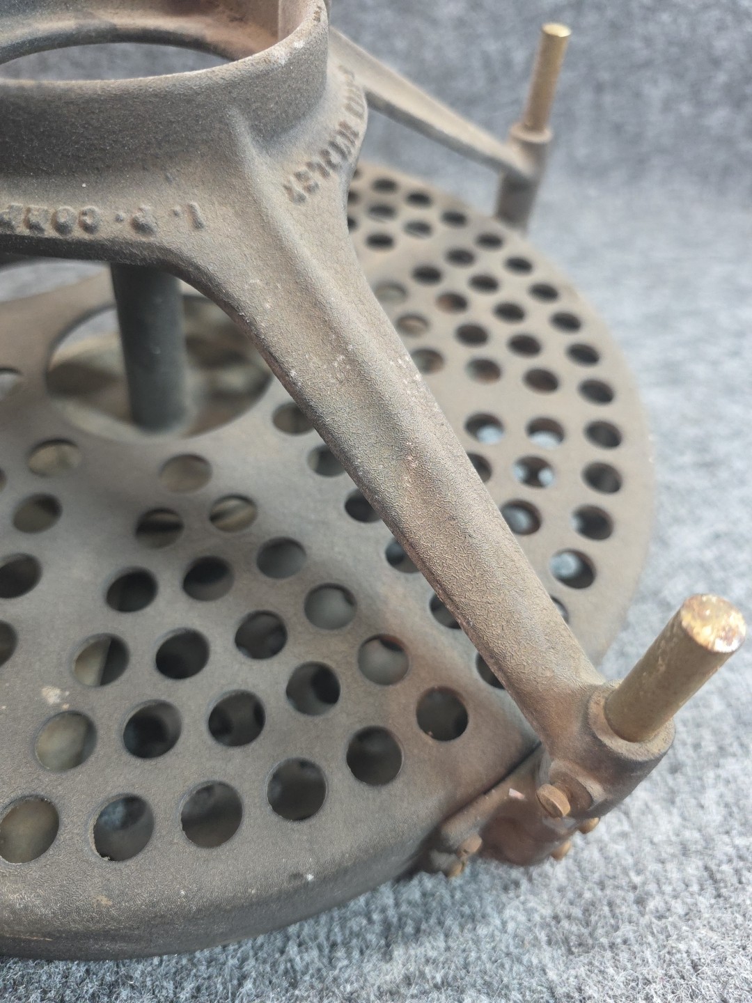 Vtg Simplex Projector Ventilated Flywheel Cooling Disc 1400 D Carbon Arc Vtg #4