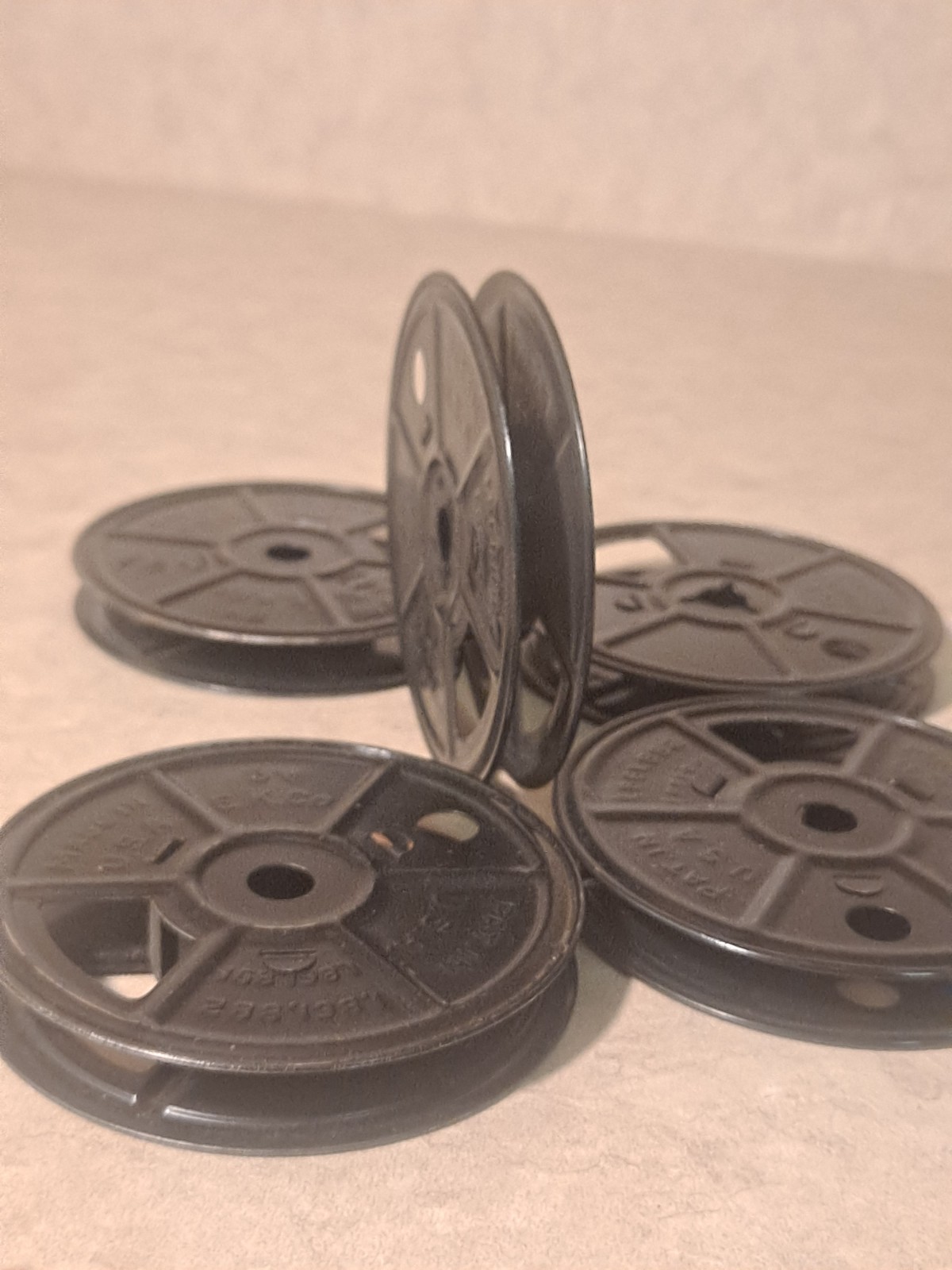 Kodak 8mm Metal 3” Film Reels, (LOT OF 5)