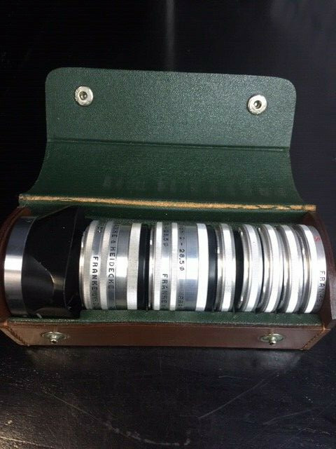 Rolleiflex Rolleinar 28,5mm diameter Set Kit filters and bonnets Frankel&Heidech