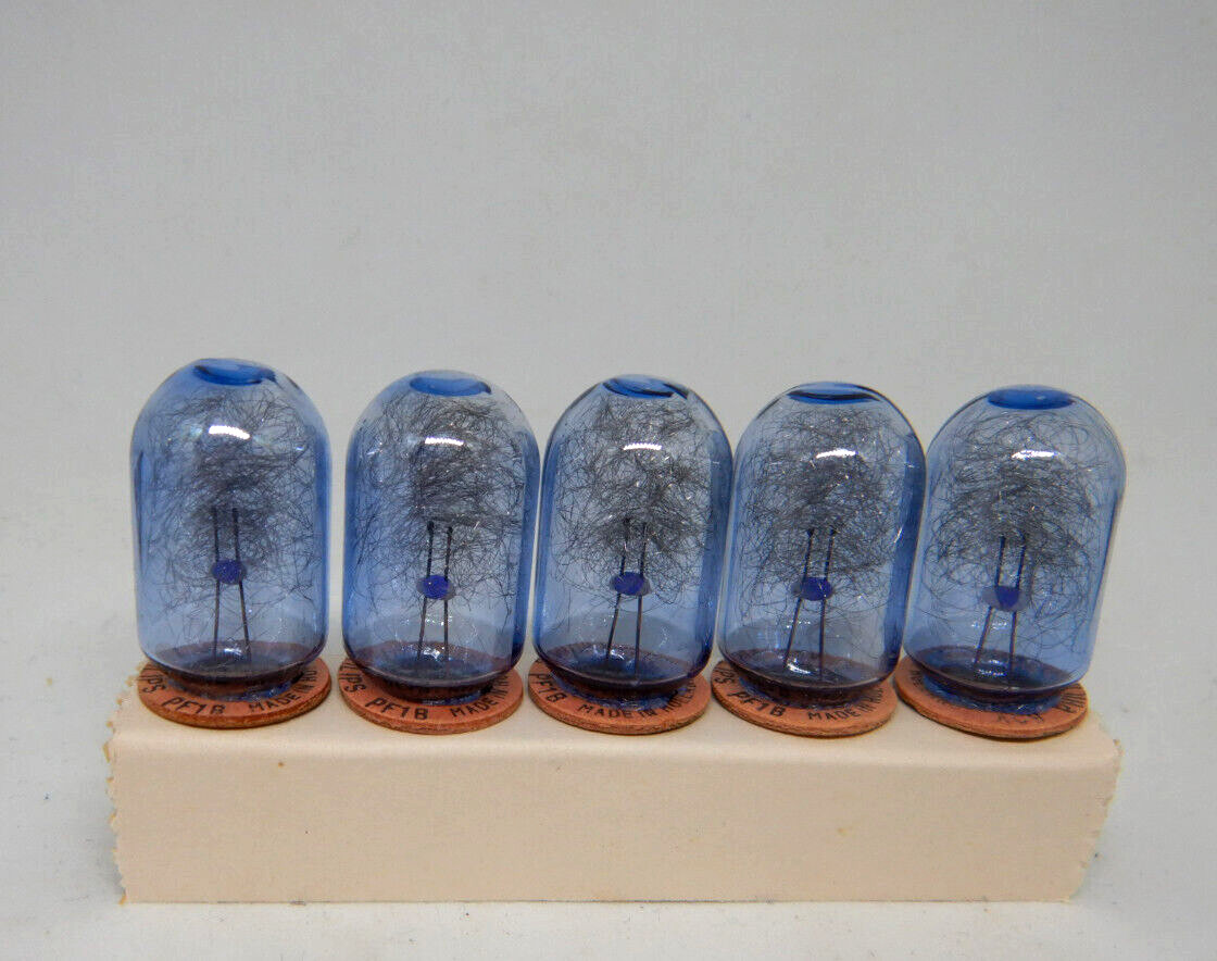 Vintage Philips Photoflux PF1B Light Bulb AC9 Pack Of 5 Camera Flash New Unused