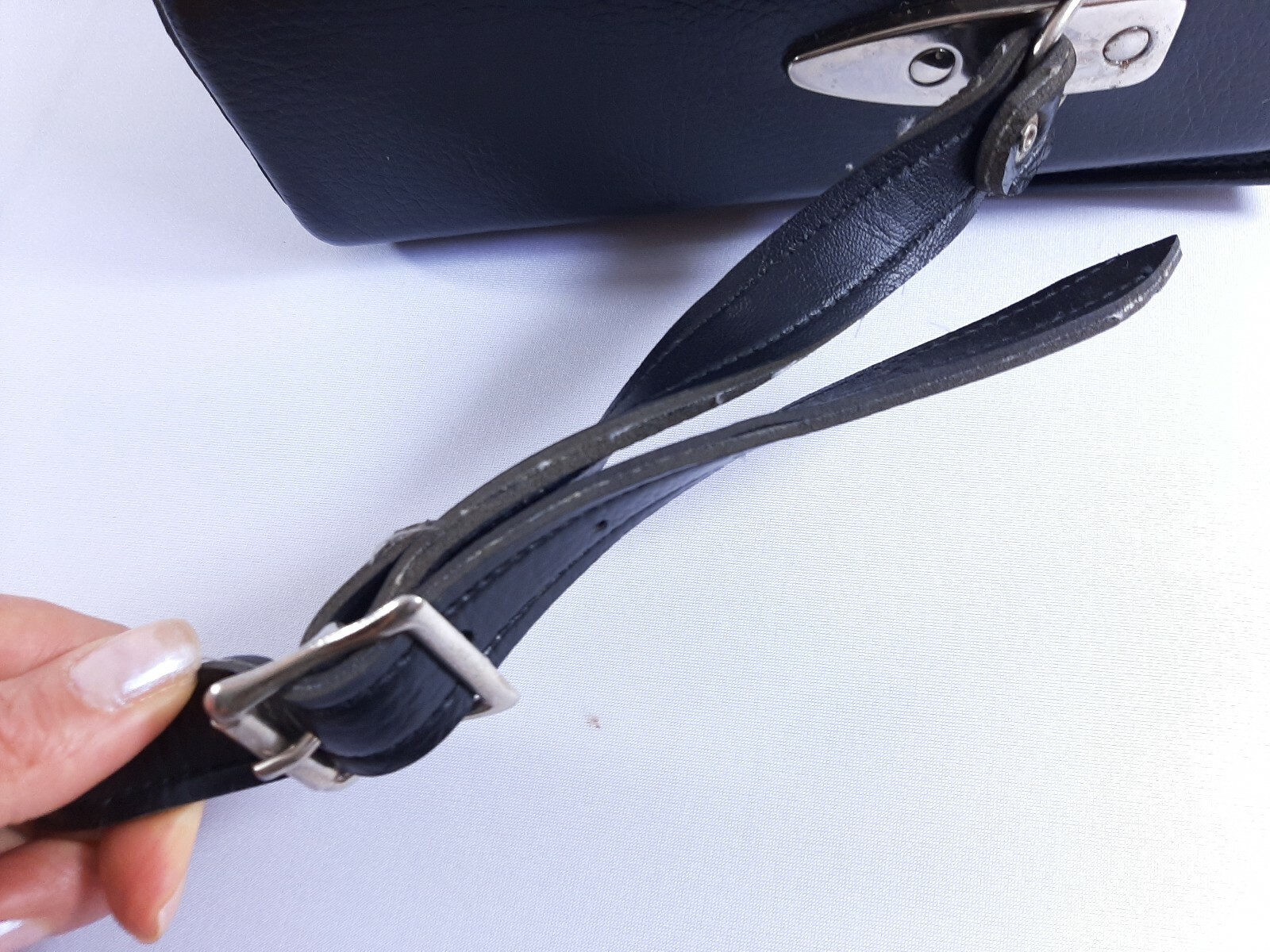 Rare Vintage Kodak Leather Cameras Carry Case with Shoulder Strap
