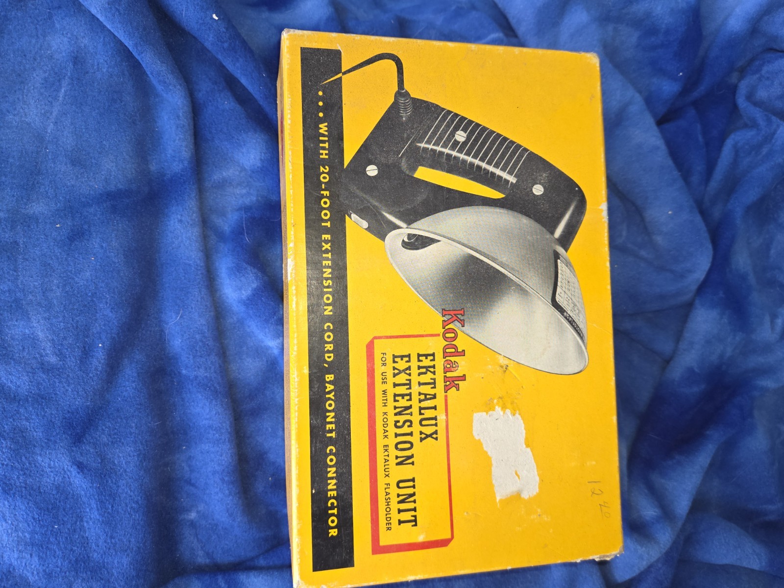 Vintage KODAK Ektalux Flash Hokder And Extension Unit Rare HTF Dou Original Box