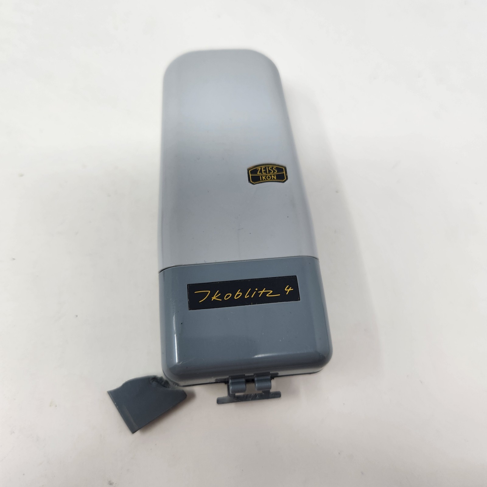 Zeiss Ikon Ikoblitz 4 Vintage Camera Flash Attachment Untested W Manual Box