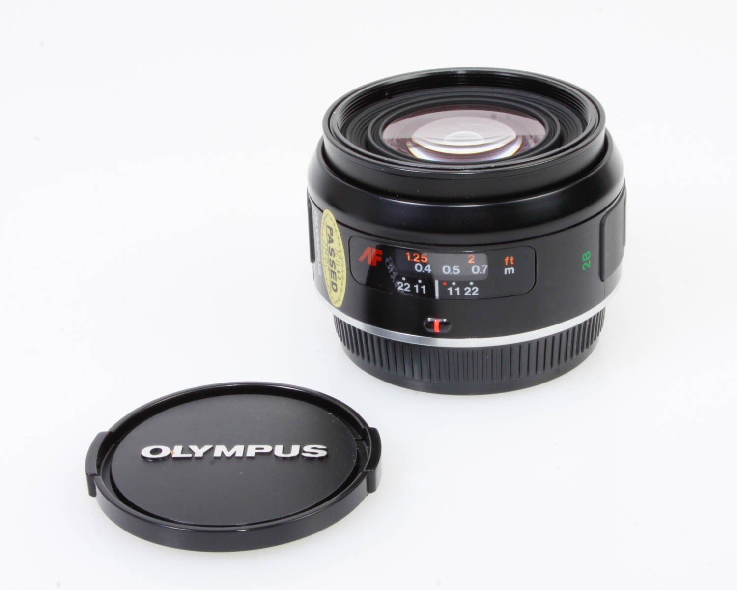 OLYMPUS AF 28mm F/2.8 CAMERA LENS FOR OM CAMERAS, NEW OLD STOCK