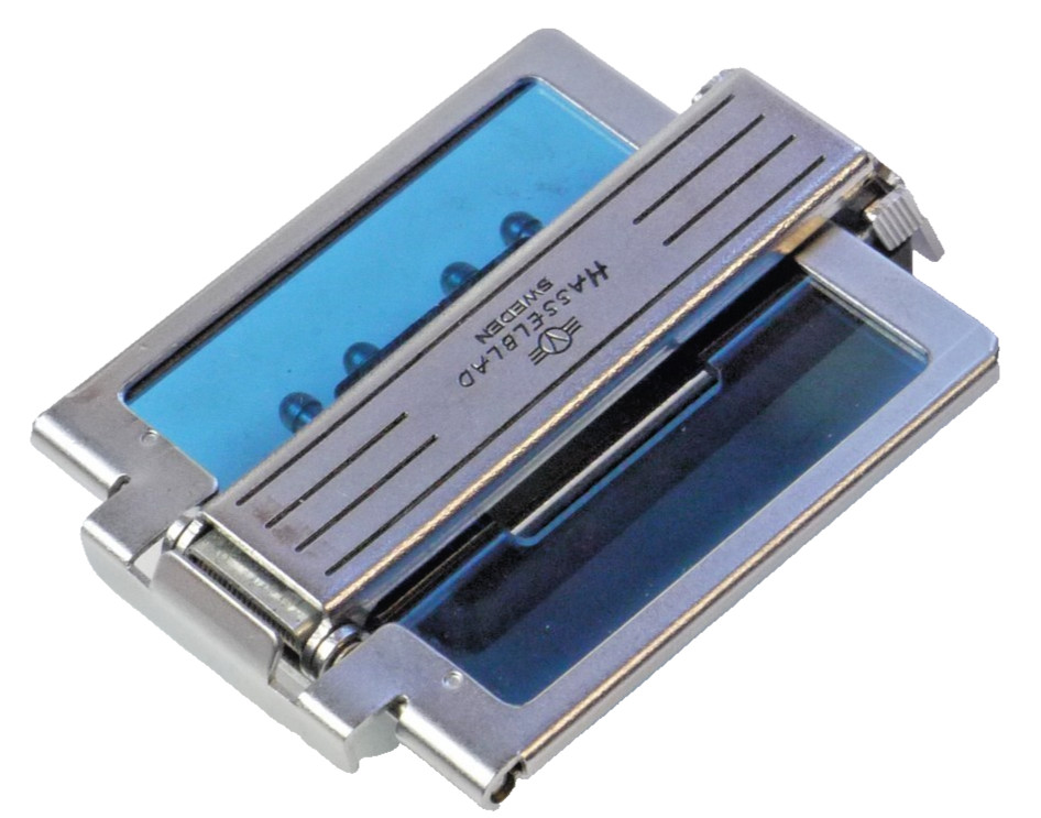 Hasselblad sports finder for 80 & 135mm, blue glass, flash connection, for 1000F