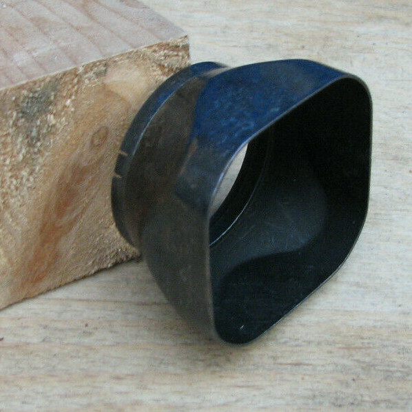 37mm push fit slip on square lens hood shade 6×6