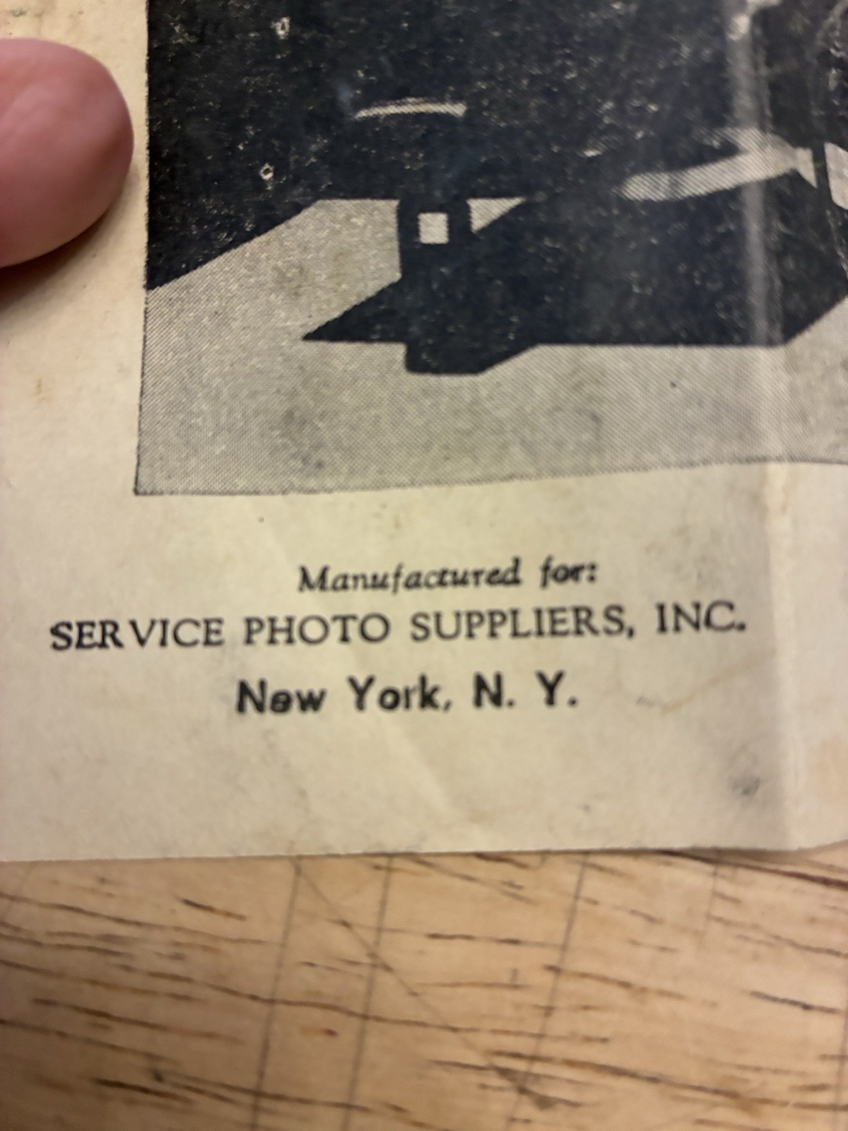 Vintage Camera Flash Service Brand USA Box Shutter Bulb & Instructions