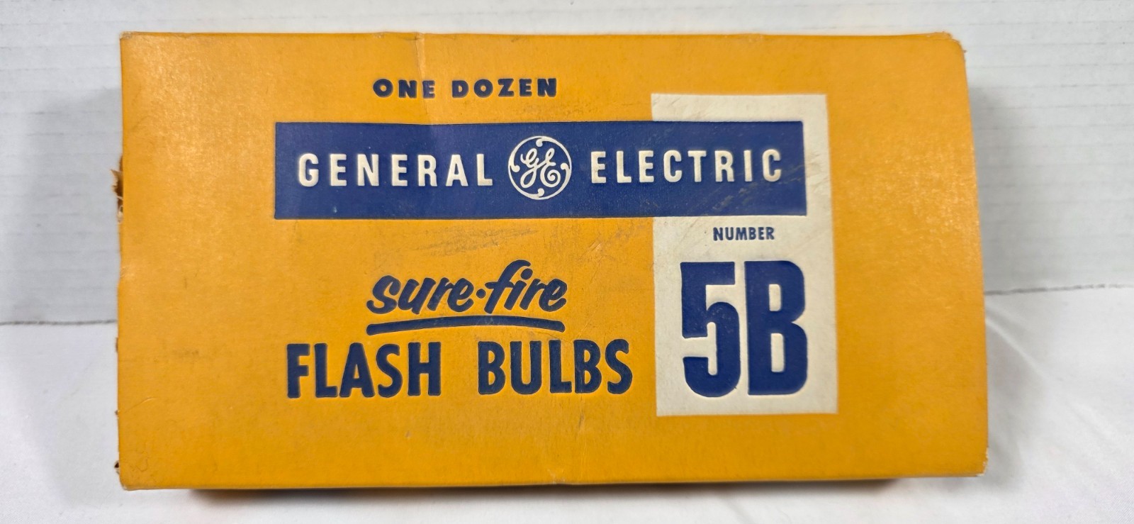 General Electric Sure-Fire Flash Bulbs Complete 12 Bulbs 5B – 10 Bulbs