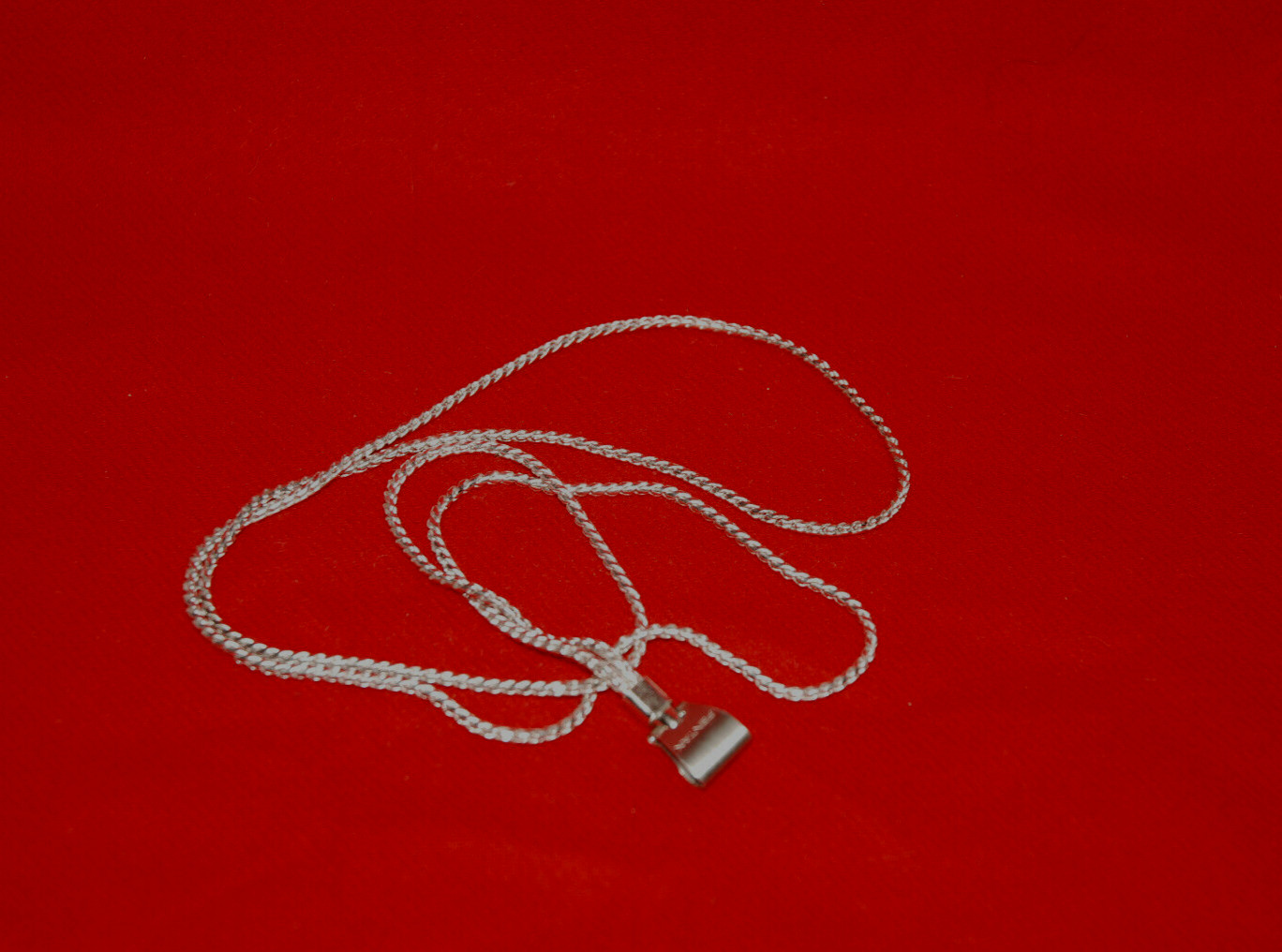 Pentax Compact Camera Neck METAL Chain STRAP 16 inch Double length Snake Style